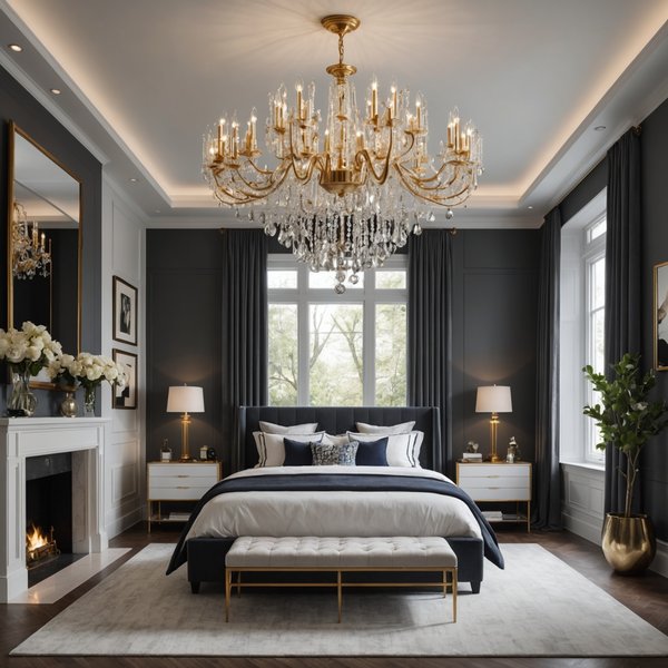 Lustre chambre : sublimez votre décor avec Élégance