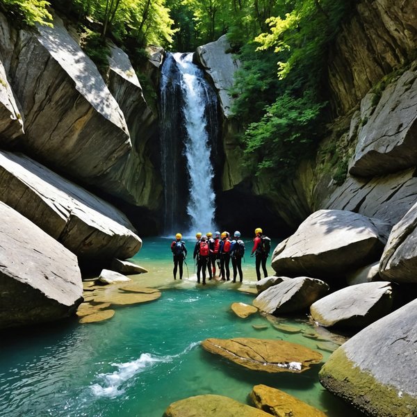 Canyoning pyrénées atlantique : aventures pour toute la famille