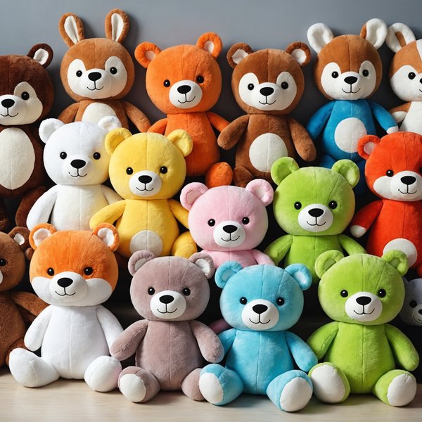 Des peluches adorables pour enfants et bébés